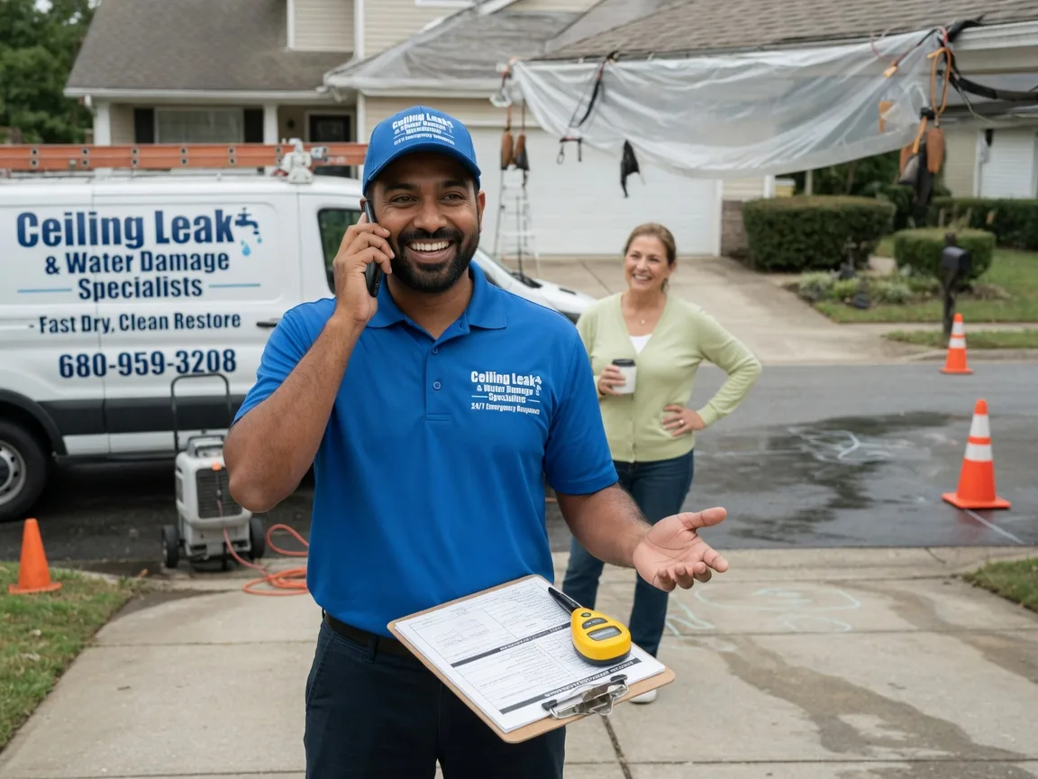 Ceiling Leak Cleanup Clover, VA FAQs